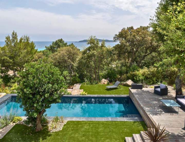Conception de piscine Corse