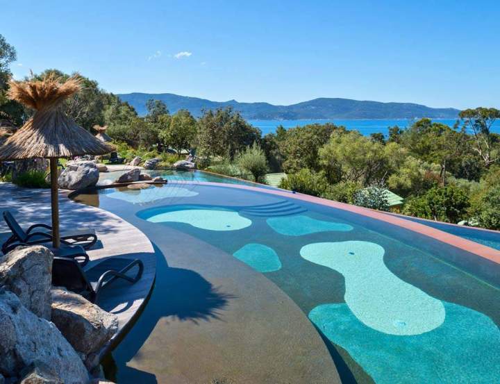 Construction de bassin de baignade Corse