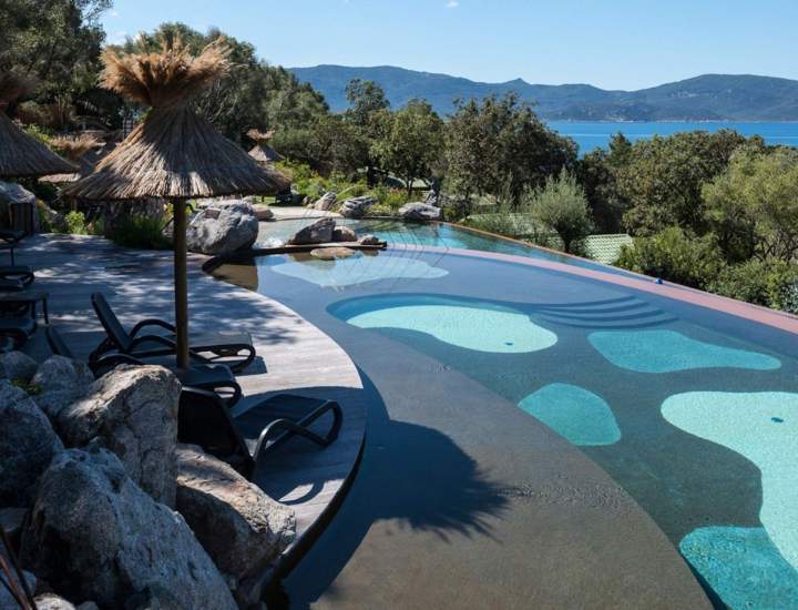 Création de jardins et bassins par architecte paysagiste Corse