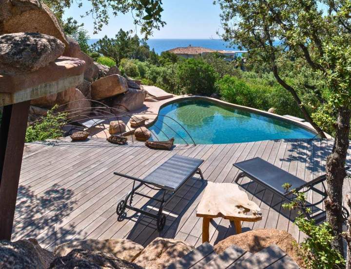 Piscine design Corse