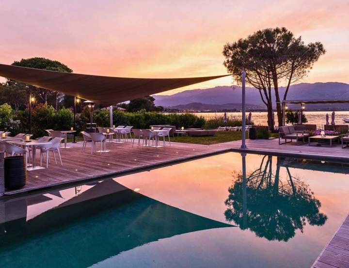 Piscine maçonnée Corse
