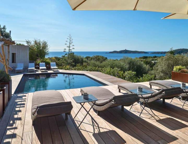 Piscine maçonnée Corse