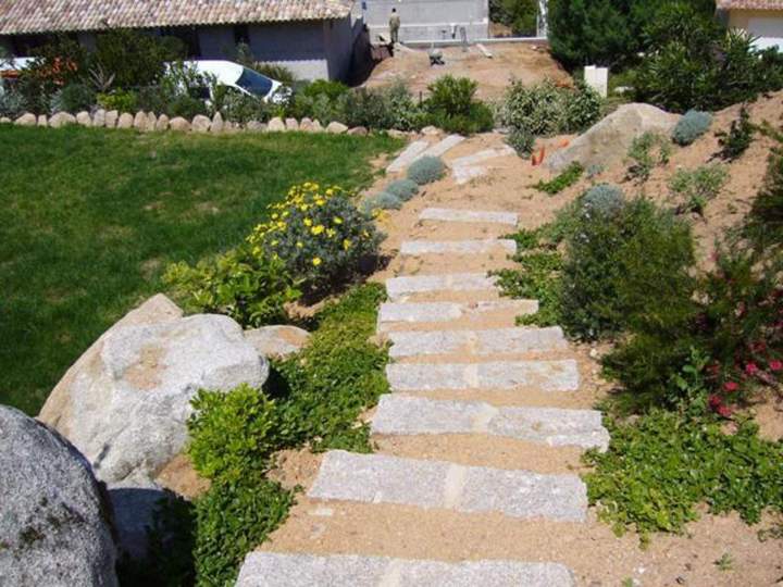 Pose de dallage pour terrasse et allée