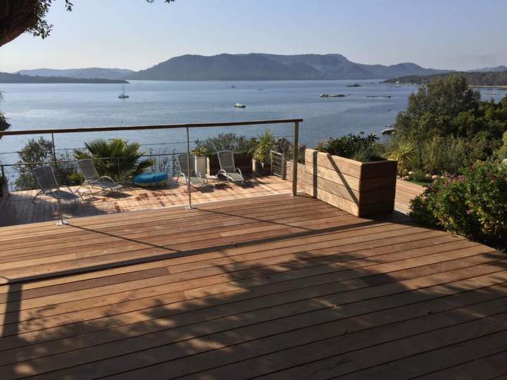 Terrasse bois exotique pour jardin